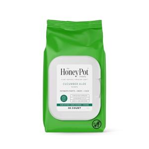 Honey Pot Feminine Wipes - pH Balanced Cucumber Aloe