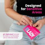 Fresh Lady Parts Flushable Feminine Wipes - 20 Pack