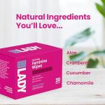 Fresh Lady Parts Flushable Feminine Wipes - 20 Pack