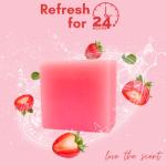 Muun Strawberry Yoni Soap Bar Pack - pH Balanced