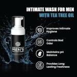 Men's pH Balanced Foaming Intimate Wash - Tea Tree & Aloe