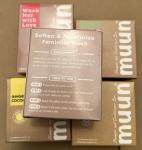 Muun Strawberry Yoni Soap Bar Pack - pH Balanced