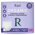 Rael Organic Cotton Disposable Underwear for Women