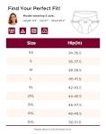 INNERSY Leak-Proof High Waisted Period Underwear 3-Pack