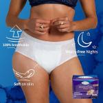 TENA Sensitive Overnight Incontinence Underwear for Women