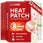 JJ CARE Heat Patches for Menstrual Cramp Relief