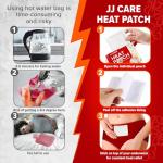 JJ CARE Heat Patches for Menstrual Cramp Relief