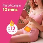 Portable Menstrual Heating Patches for Cramp Relief