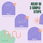 LILAS Pain Relief Patch for Period Cramps