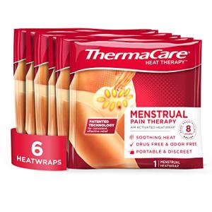 ThermaCare Portable Heating Pads for Cramps Relief