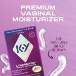K-Y Personal Lubricant with Vaginal Moisturizer Beads
