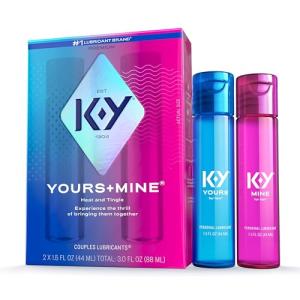 K-Y Yours + Mine Couples Personal Lubricants Set