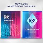 K-Y Yours + Mine Couples Personal Lubricants Set