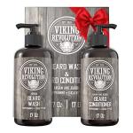 Viking Revolution Beard Wash and Conditioner Set