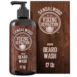 Viking Revolution Beard Wash with Argan & Jojoba Oils