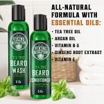 Viking Revolution Tea Tree Beard Wash & Conditioner Set