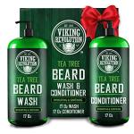 Tea Tree Oil Beard Wash and Conditioner Set