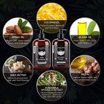 ISNER MILE Beard Wash and Conditioner Set 17 oz