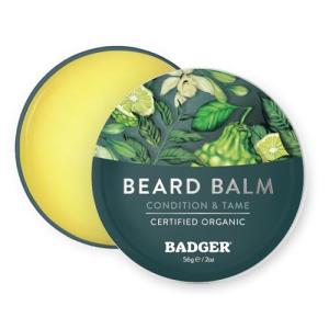 Badger Organic Beard Balm - Nourishing Leave-In Treatment