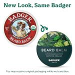 Badger Organic Beard Balm - Nourishing Leave-In Treatment