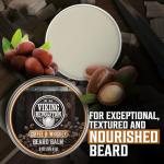 Viking Revolution Coffee Whiskey Beard Balm for Men