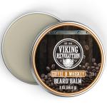 Viking Revolution Coffee Whiskey Beard Balm for Men