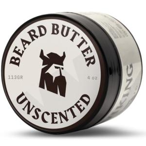 Viking Unscented Beard Butter for Men - 4 Oz