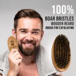 Beard Grooming Kit: Brush and Balm Gift Set