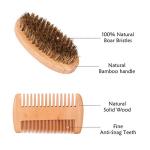 Beard Grooming Kit with Oil, Balm, and Tools