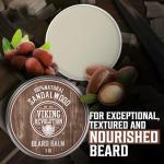 Sandalwood Beard Balm with Argan & Jojoba Oil
