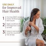 OKAY Black Jamaican Castor Oil Leave-In Conditioner