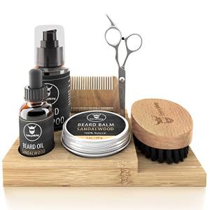 Viking Beard Kit Organizer - Bamboo Grooming Stand