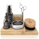 Viking Beard Kit Organizer - Bamboo Grooming Stand