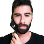 BEARD BLACK Styling Tool with Built-In Comb