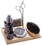 Viking Beard Kit Organizer - Bamboo Grooming Stand