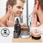 Viking Beard Kit Organizer - Bamboo Grooming Stand