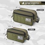 Extra Large Tactical Toiletry Bag for Men