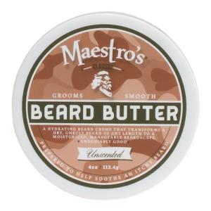 Unscented Beard Butter for Soothing Hydration