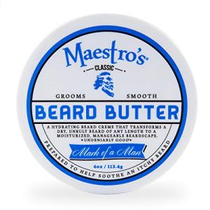 Maestro's Classic Soothing Beard Butter, 4 Ounce