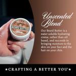 Unscented Beard Butter for Soothing Hydration