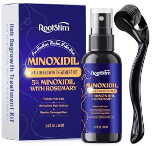 Minoxidil Hair and Beard Growth Kit with Roller