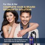 Minoxidil Hair and Beard Growth Kit with Roller