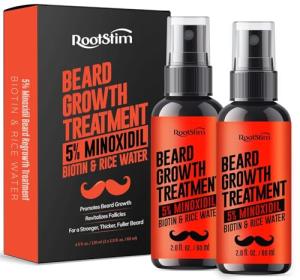 Beard Growth Serum with Biotin & Rice Water