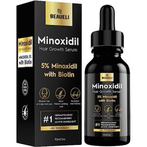 Beaueli Minoxidil Foam for Hair and Beard Growth