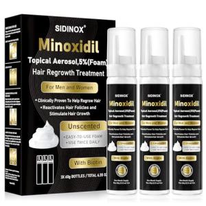 Minoxidil Foam for Hair Growth - 3 Month Supply