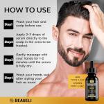 Beaueli Minoxidil Foam for Hair and Beard Growth