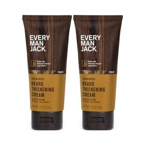 Every Man Jack Beard Thickening Cream - 2 Pack