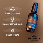 King C. Gillette Beard Thickener with Vitamin B & Caffeine