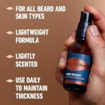 King C. Gillette Beard Thickener with Vitamin B & Caffeine