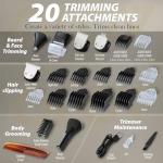 21-Piece Men's Grooming Kit and Beard Trimmer